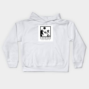 Kirkwood Lake Tahoe California ski Kids Hoodie